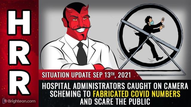 Hospital administrators CAUGHT ON CAMERA scheming to fabricated covid numbers and SCARE the public