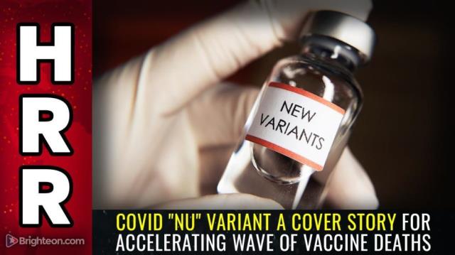 Covid "Nu" (Omicron) variant a COVER STORY for accelerating wave of vaccine deaths