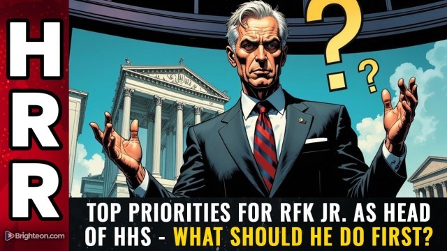 TOP PRIORITIES for RFK Jr. as head of HHS - what should he do first?