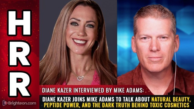Diane Kazer joins Mike Adams to talk about natural beauty, peptide power, and the dark truth behind toxic cosmetics