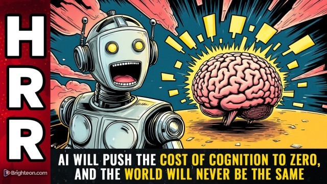 AI will push the COST of COGNITION to ZERO, and the world will never be the same