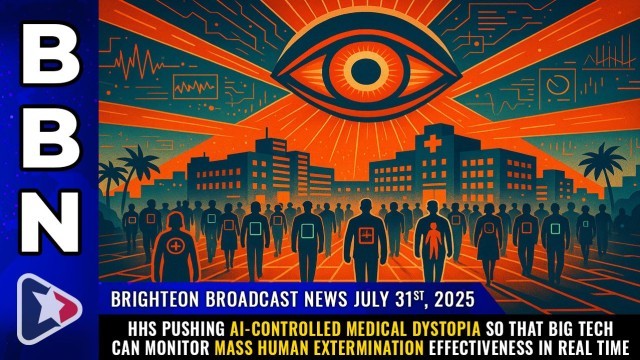 HHS pushing AI-controlled medical dystopia so that Big Tech can monitor mass human extermination effectiveness in real time