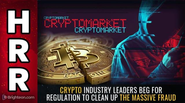 Crypto industry leaders BEG for regulation to clean up the massive fraud