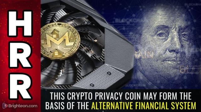 This crypto PRIVACY coin may form the basis of the ALTERNATIVE financial system