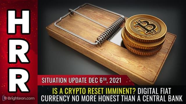 Is a CRYPTO RESET imminent? DIGITAL fiat currency no more honest than a central bank