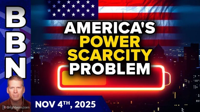 Cows dropping dead, robotic lawnmowers and America's POWER SCARCITY problem