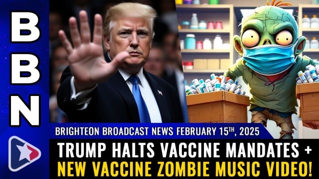 Trump HALTS vaccine mandates + new Vaccine Zombie music video!