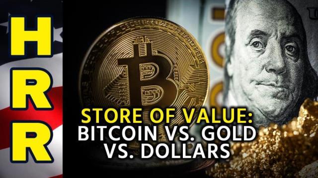 STORE OF VALUE: Bitcoin vs. gold vs. dollars