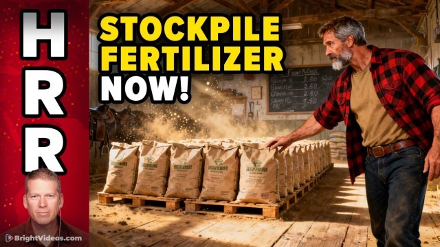 Stockpile Fertilizer NOW for Food Resilience