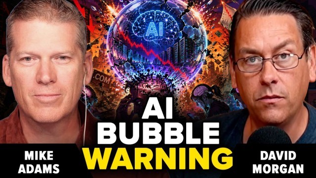 Mike Adams joins Redacted to discuss the AI Bubble, Michael Burry’s Warning and the Collapse of Human Cognition