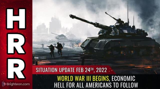 World War III begins, economic HELL for all Americans to follow