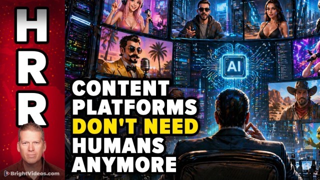 Why YouTube, Facebook and X Won't Need Human Content Creators Much Longer