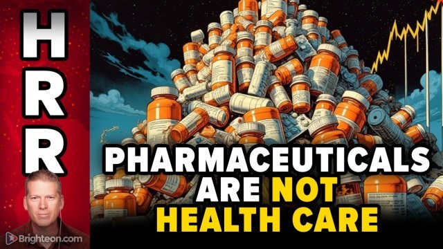 Pharmaceuticals are NOT health care, and making them cheaper won't make America HEALTHY again