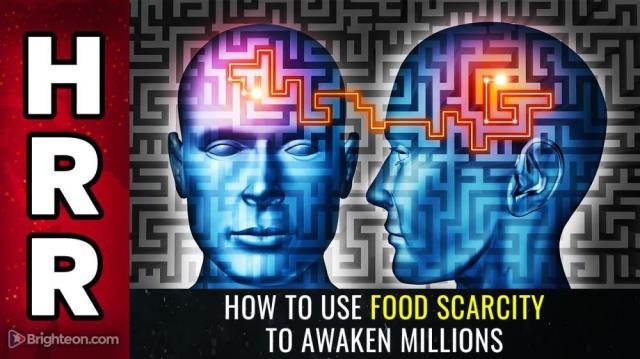 How to use food SCARCITY to awaken millions