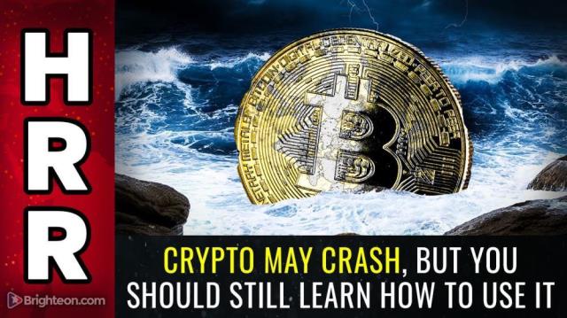 Crypto may CRASH, but you should still LEARN how to use it