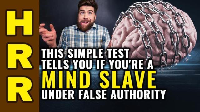 This simple test tells you if you're a MIND SLAVE under false authority