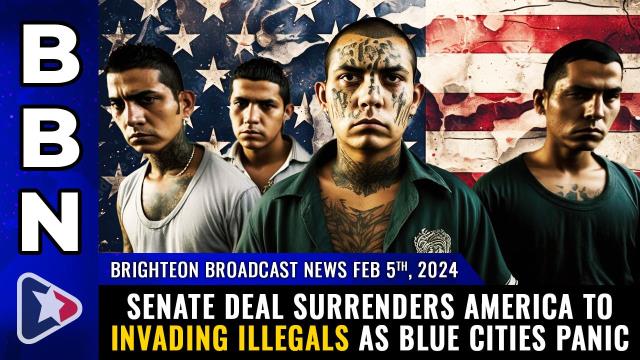 Senate deal SURRENDERS America to invading illegals as blue cities PANIC