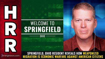 Springfield, Ohio resident reveals how weaponized migration is ECONOMIC WARFARE against American citizens