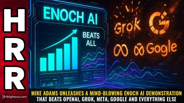 Mike Adams unleashes a mind-blowing ENOCH AI demonstration that beats OpenAI, Grok, Meta, Google and everything else