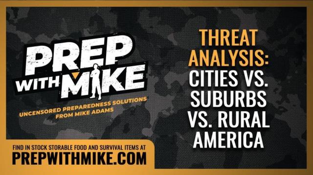 PrepWithMike - THREAT analysis: Cities vs. suburbs vs. rural America