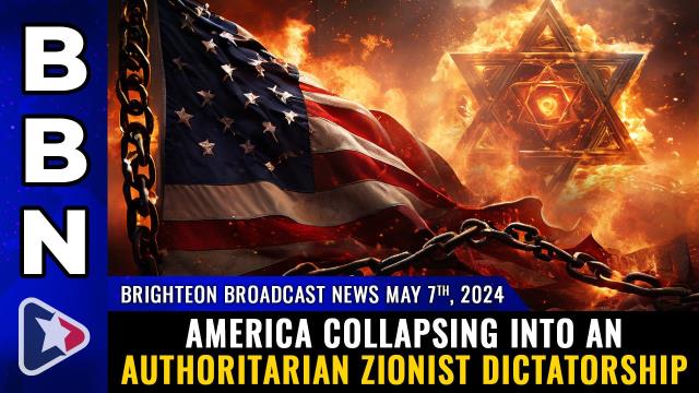 America collapsing into an authoritarian ZIONIST DICTATORSHIP