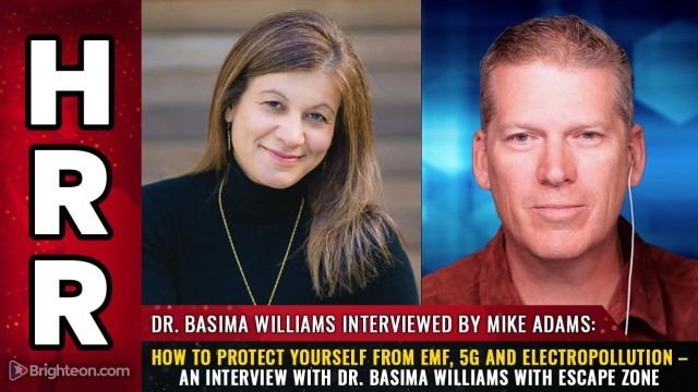 How to protect yourself from EMF, 5G and electropollution – an interview with Dr. Basima Williams with Escape Zone