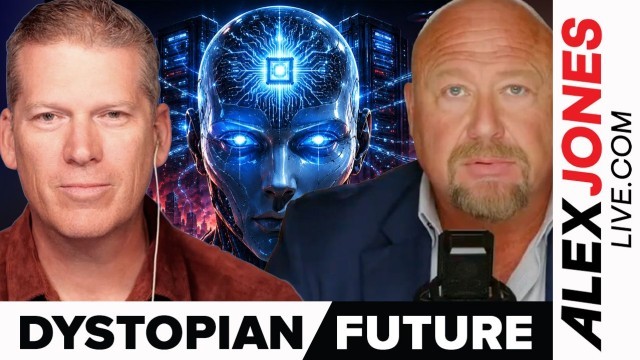Mike Adams joins Alex Jones for an interview on Super-Advanced AI, Secret Data Centers and the Coming Dystopian Future