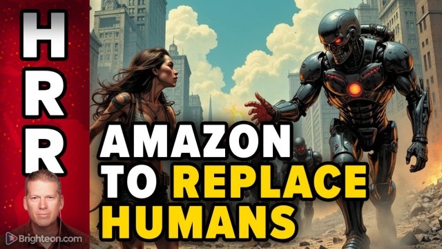 Amazon to replace 600,000 human workers with ROBOTS