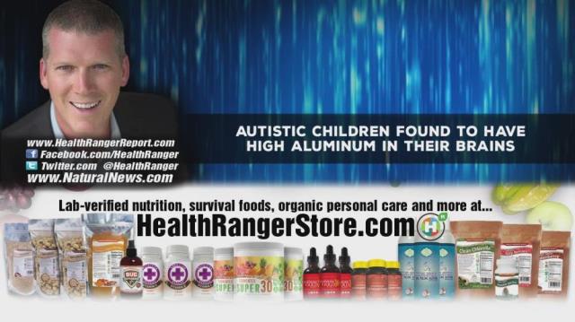 AUTISTIC children found to have high ALUMINUM in their brains