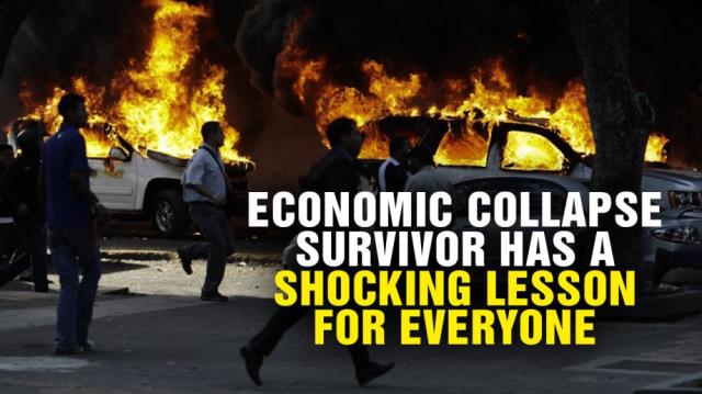 Economic COLLAPSE survivor has a shocking lesson for all