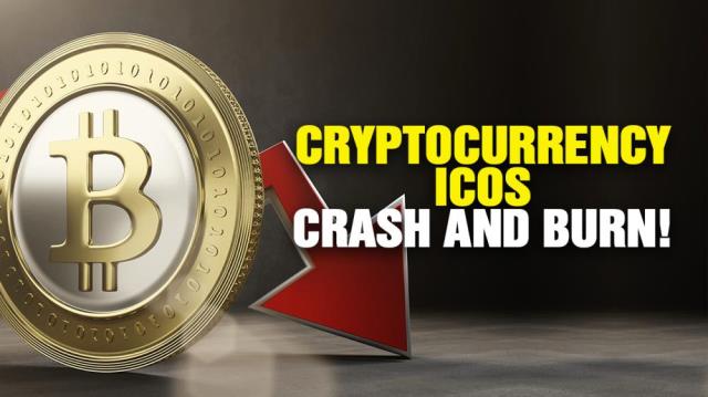 Cryptocurrency ICOs crash and BURN!