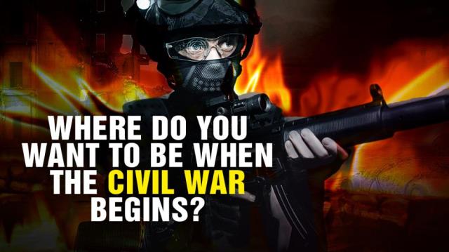 Where do YOU want to be when the CIVIL WAR begins?