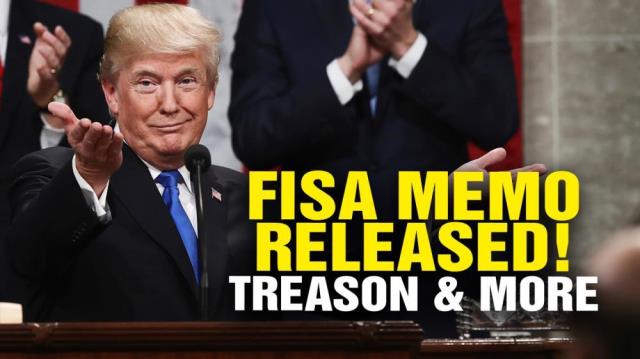 FISA MEMO RELEASED! Treason exposed