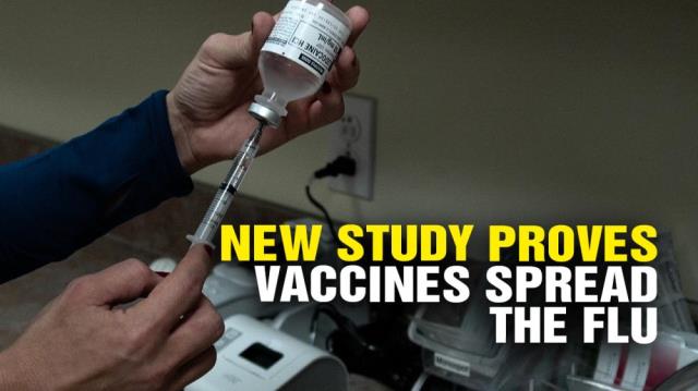 New study PROVES vaccines SPREAD the FLU