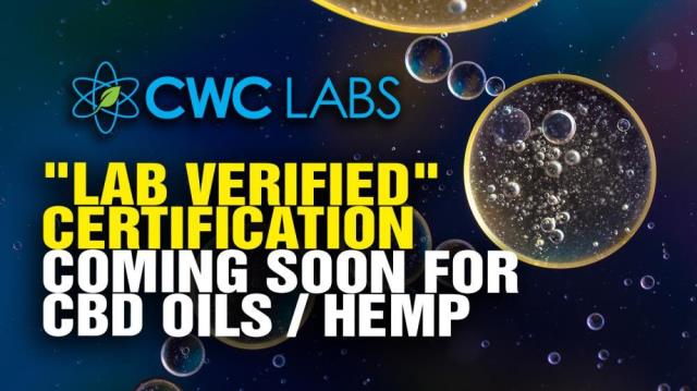 Lab verified certification coming for CBD oils and hemp extracts