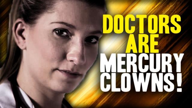 Doctors who promote mercury vaccines label themselves clowns