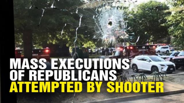 Radical Left-wing lunatic attempts MASS POLITICAL EXECUTION of Republicans