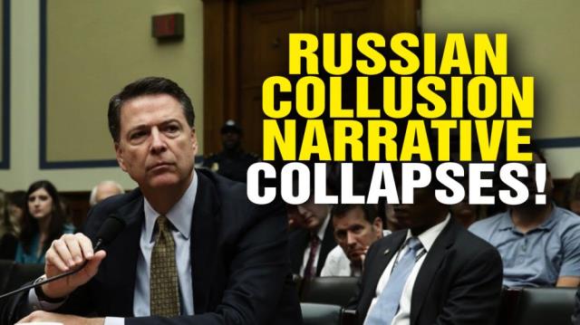 Russian collusion narrative COLLAPSES