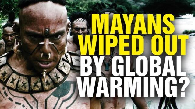 Mayan civilization wiped out by COAL power plants? HUH?