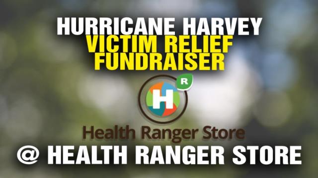 Hurricane Harvey Victim Relief Fundraiser announced at Health Ranger Store