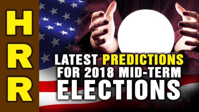 Latest PREDICTIONS for 2018 mid-term ELECTIONS