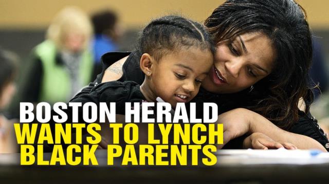 Racist Boston Herald calls for "LYNCHING" of African-American vaccine skeptics