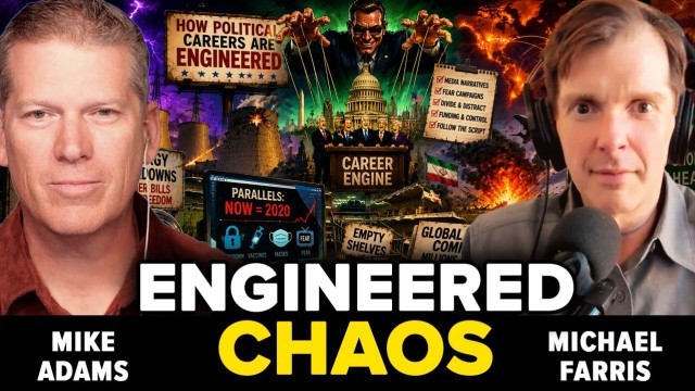 Mike Adams Joins Michael Farris to Talk About Energy Lockdowns, Food Shortages and the Engineered Political System