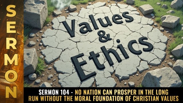 Mike Adams Sermon #104 - No nation can PROSPER in the long run without the moral foundation of Christian values