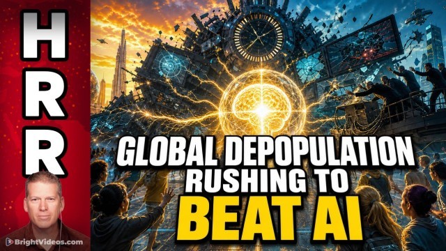 Globalists Panic To Exterminate Billions Before Open Source AI Sets Humanity Free