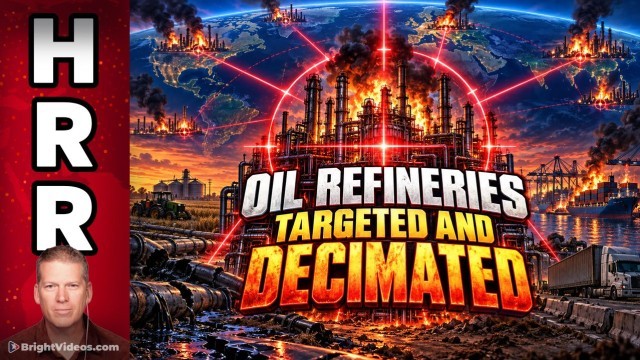 Oil Refineries Being DECIMATED Globally to Cause Collapse