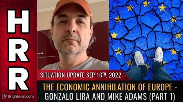 The economic ANNIHILATION of Europe - Gonzalo Lira and Mike Adams