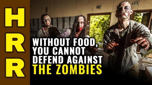 Without FOOD you cannot DEFEND against the zombies