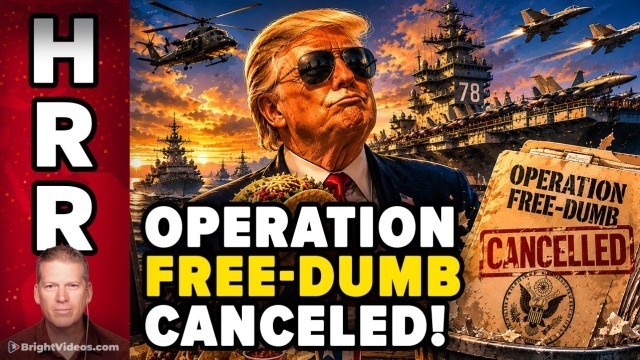 Trump Goes TACO TUESDAY and Cancels Operation Free-Dumb