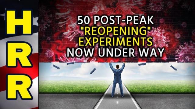 50 post-peak "REOPENING" experiments now under way